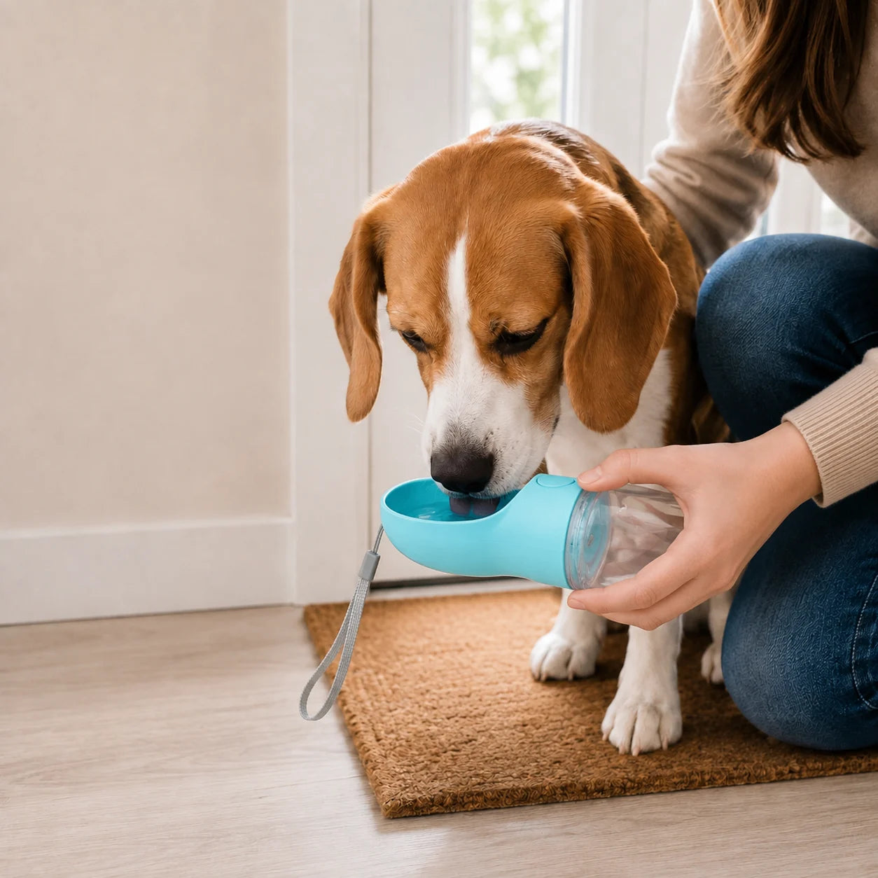 2-in-1 Dog Water Bottle
