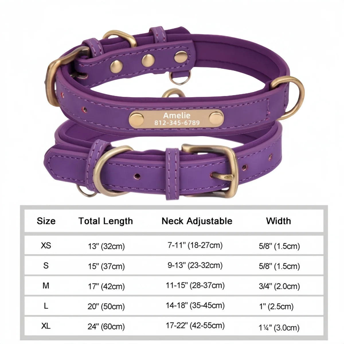 Custom Leather Dog Collar