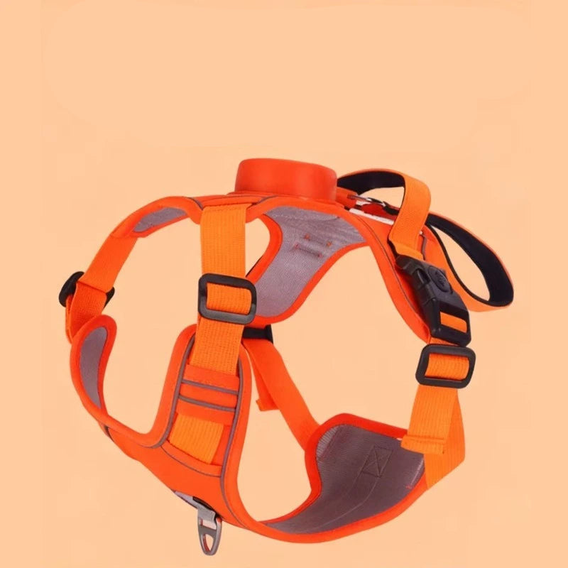 New Retractable Dog Harness