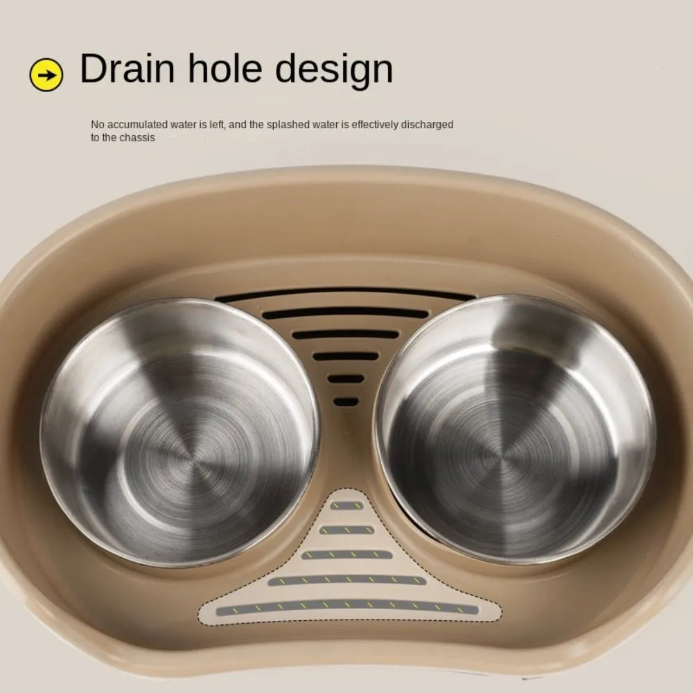Elevated Stainless Steel Dog Bowl