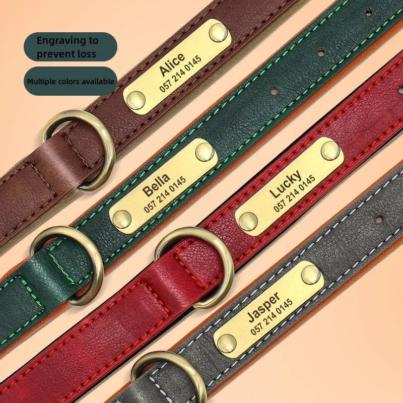 Custom Leather Dog Collar
