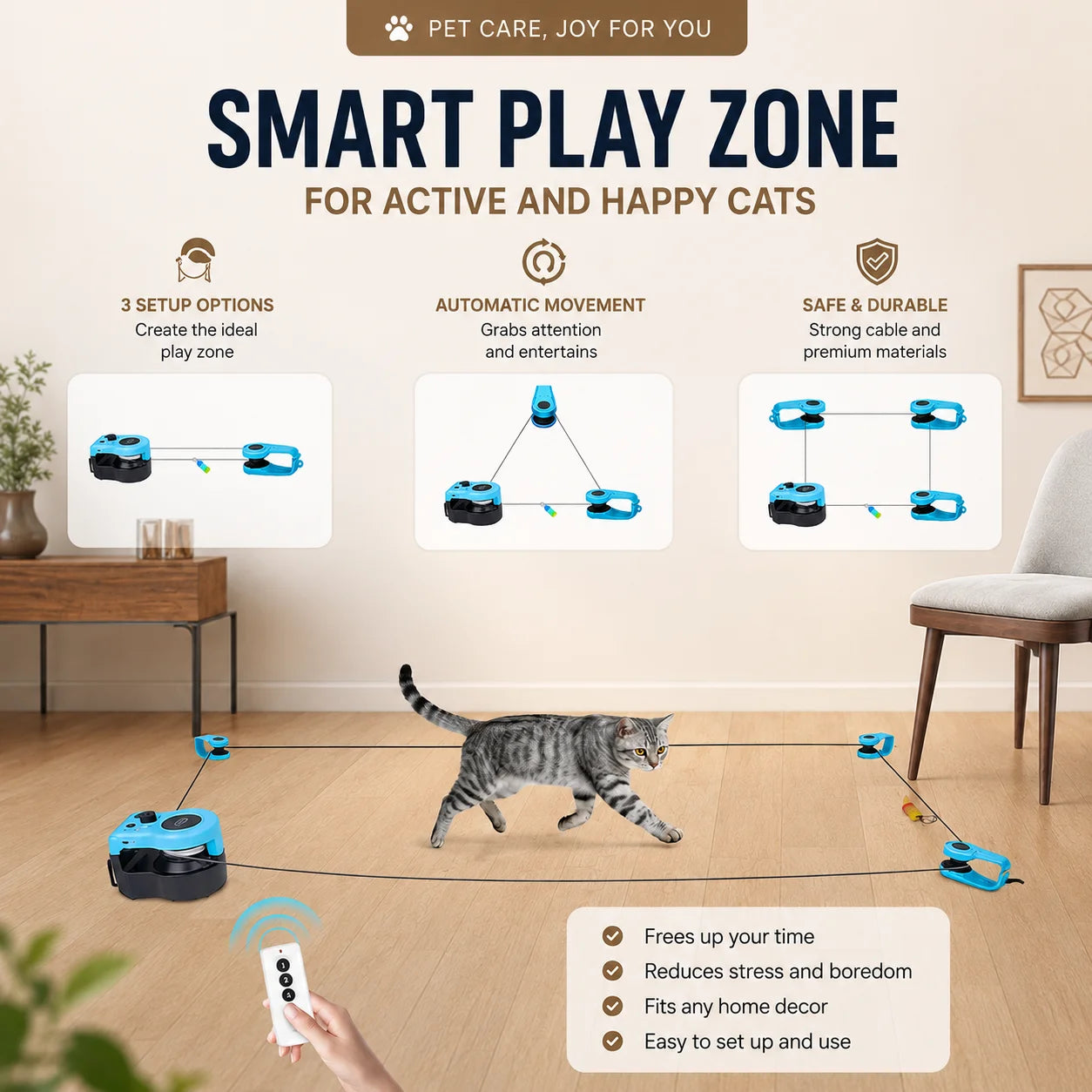 Interactive Chase Dog Toy