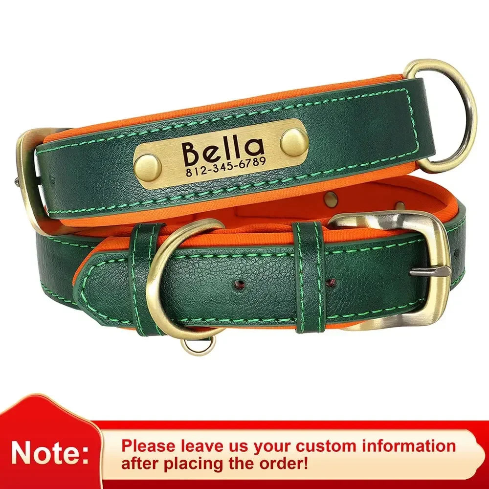 Custom Leather Dog Collar