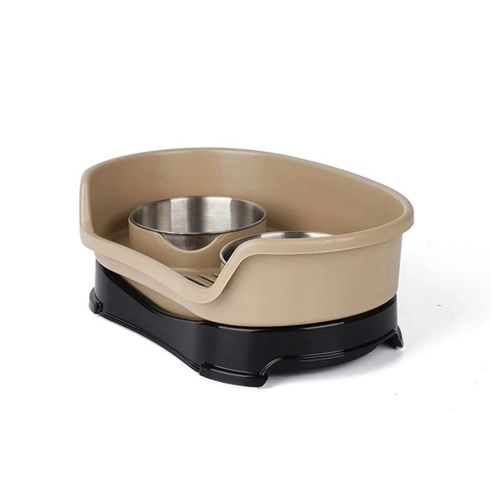Elevated Stainless Steel Dog Bowl