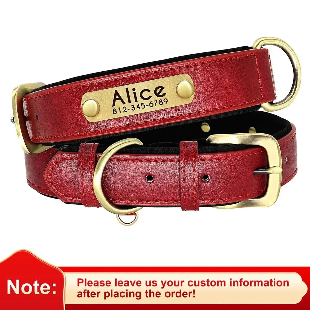 Custom Leather Dog Collar
