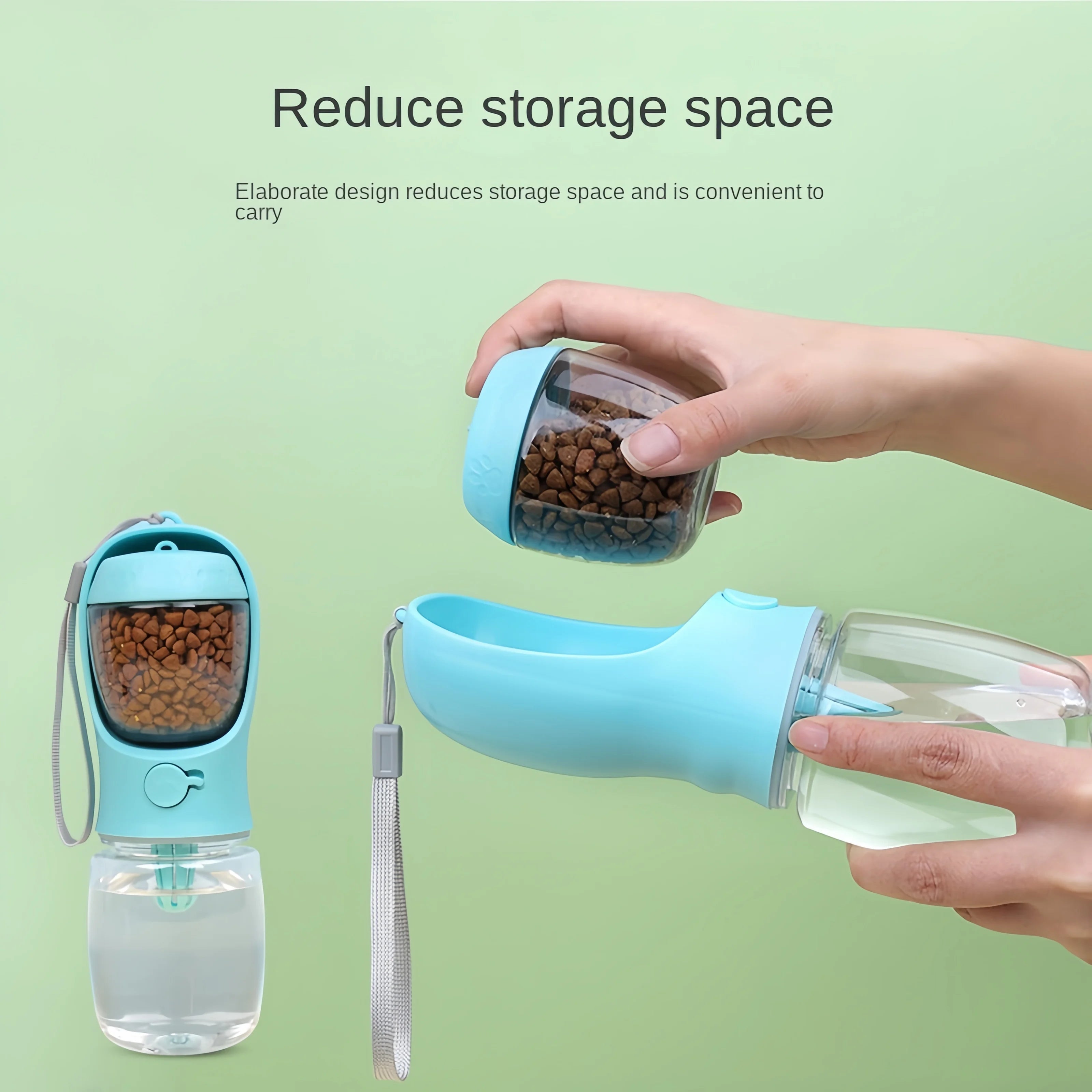 2-in-1 Dog Water Bottle