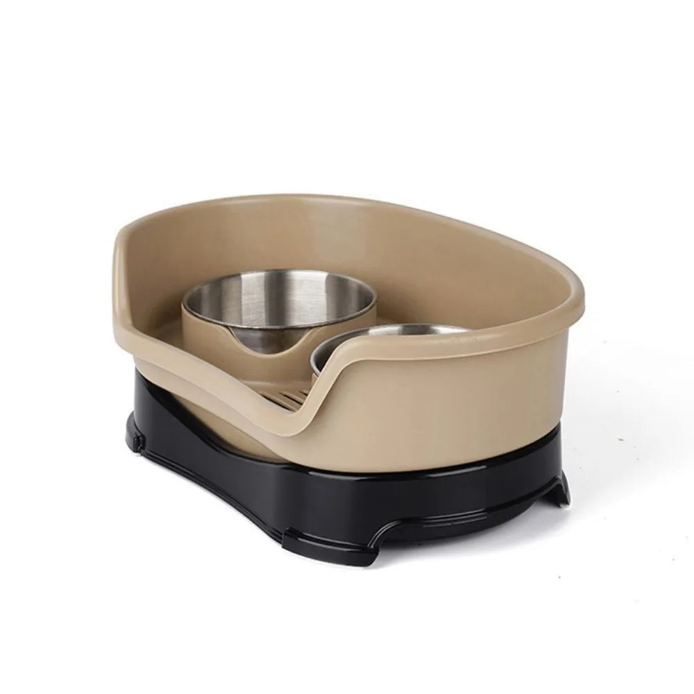 Elevated Stainless Steel Dog Bowl