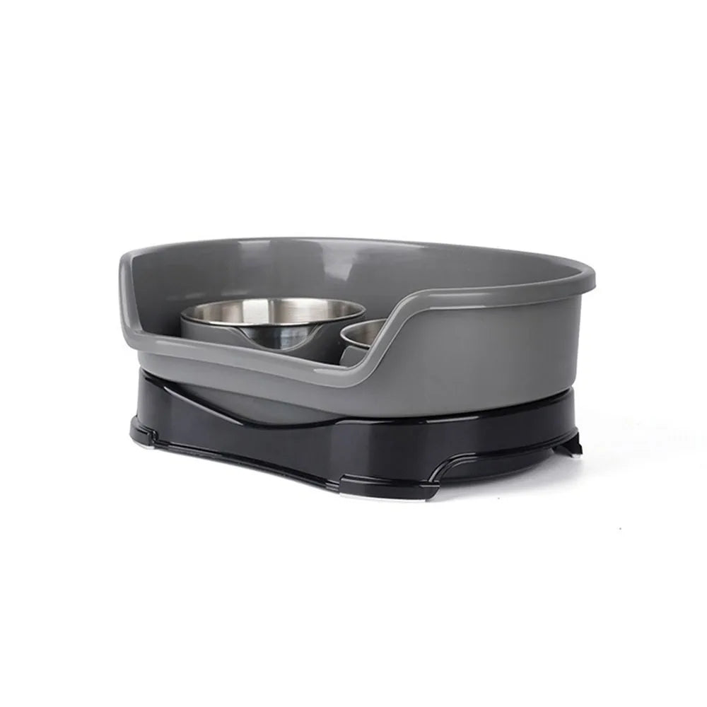 Elevated Stainless Steel Dog Bowl