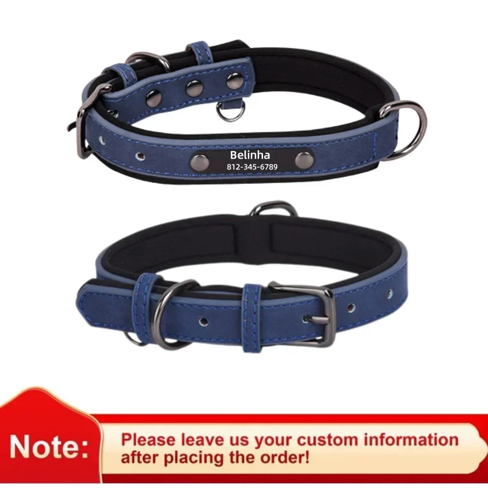 Custom Leather Dog Collar