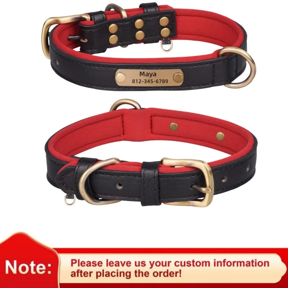 Custom Leather Dog Collar