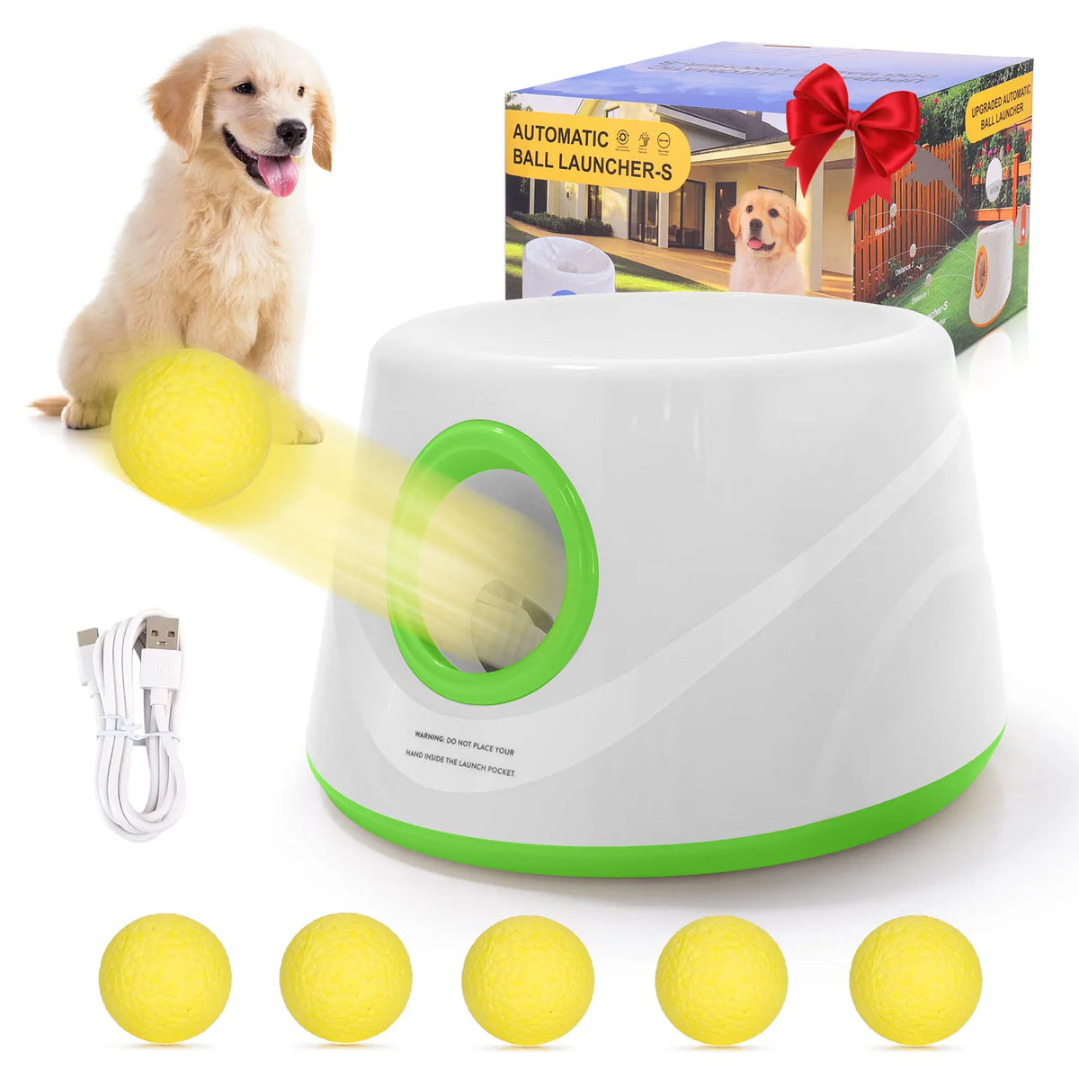 New Automatic Dog Ball Launcher
