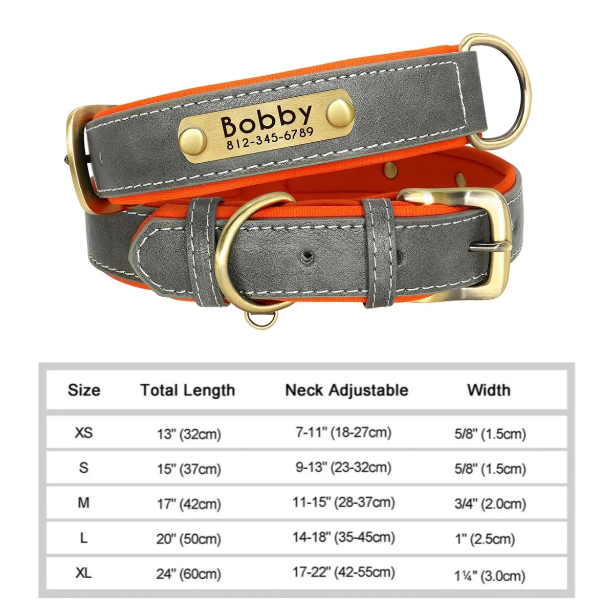 Custom Leather Dog Collar