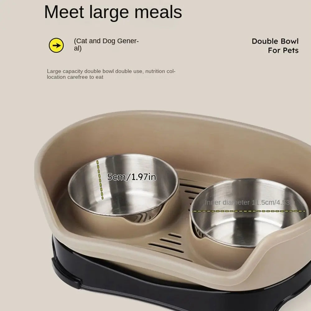 Elevated Stainless Steel Dog Bowl