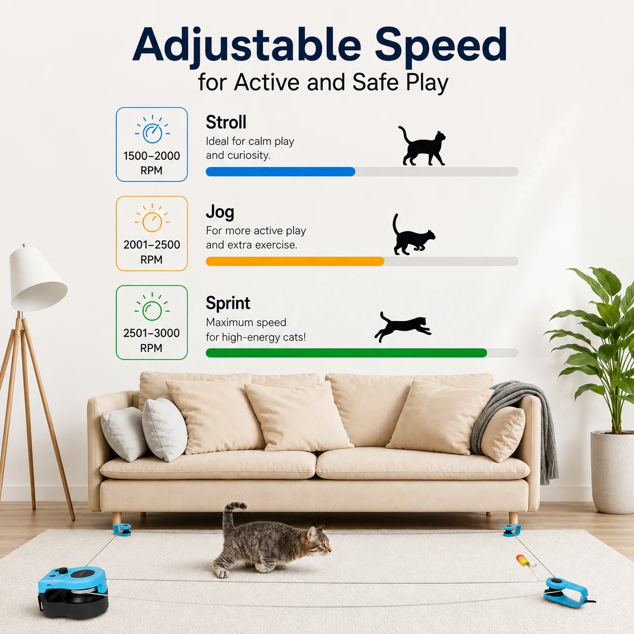 Interactive Chase Dog Toy