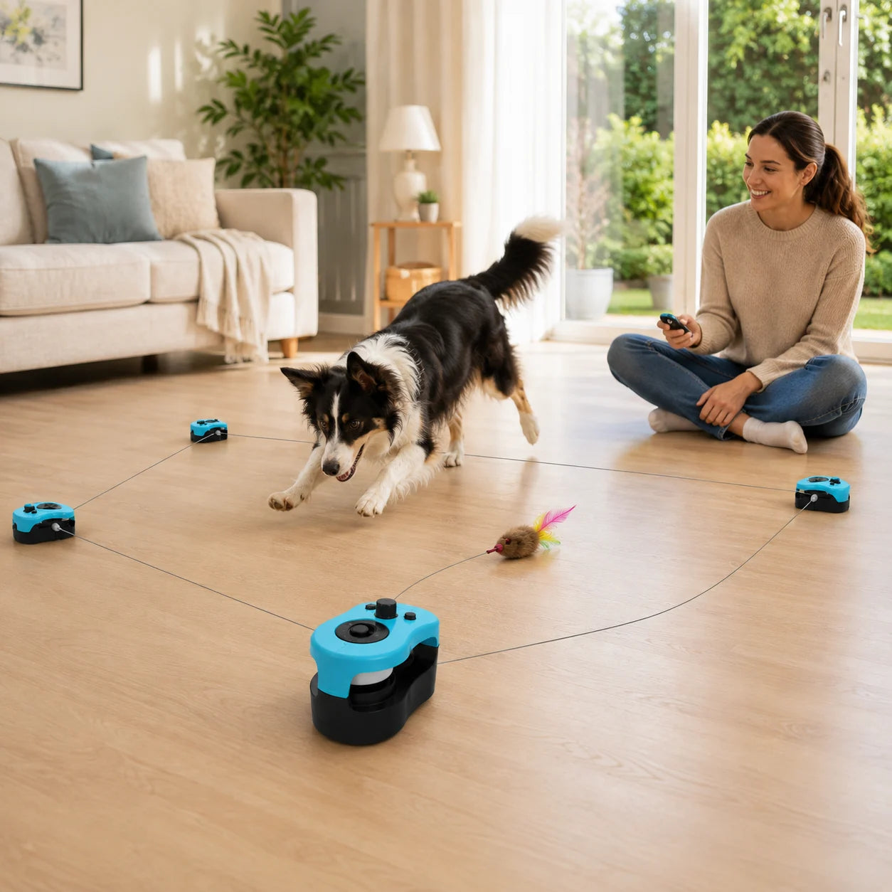 Interactive Chase Dog Toy