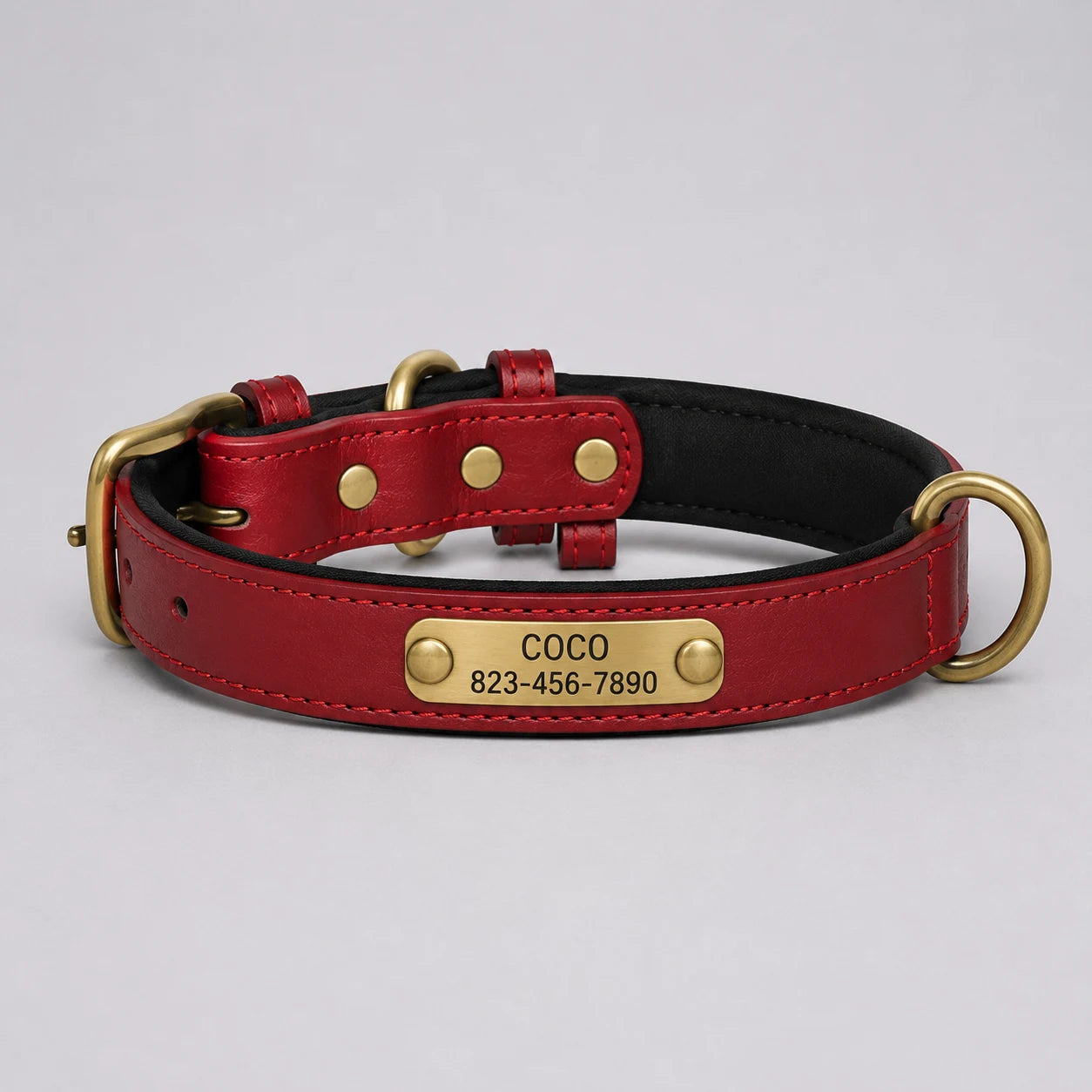Custom Leather Dog Collar