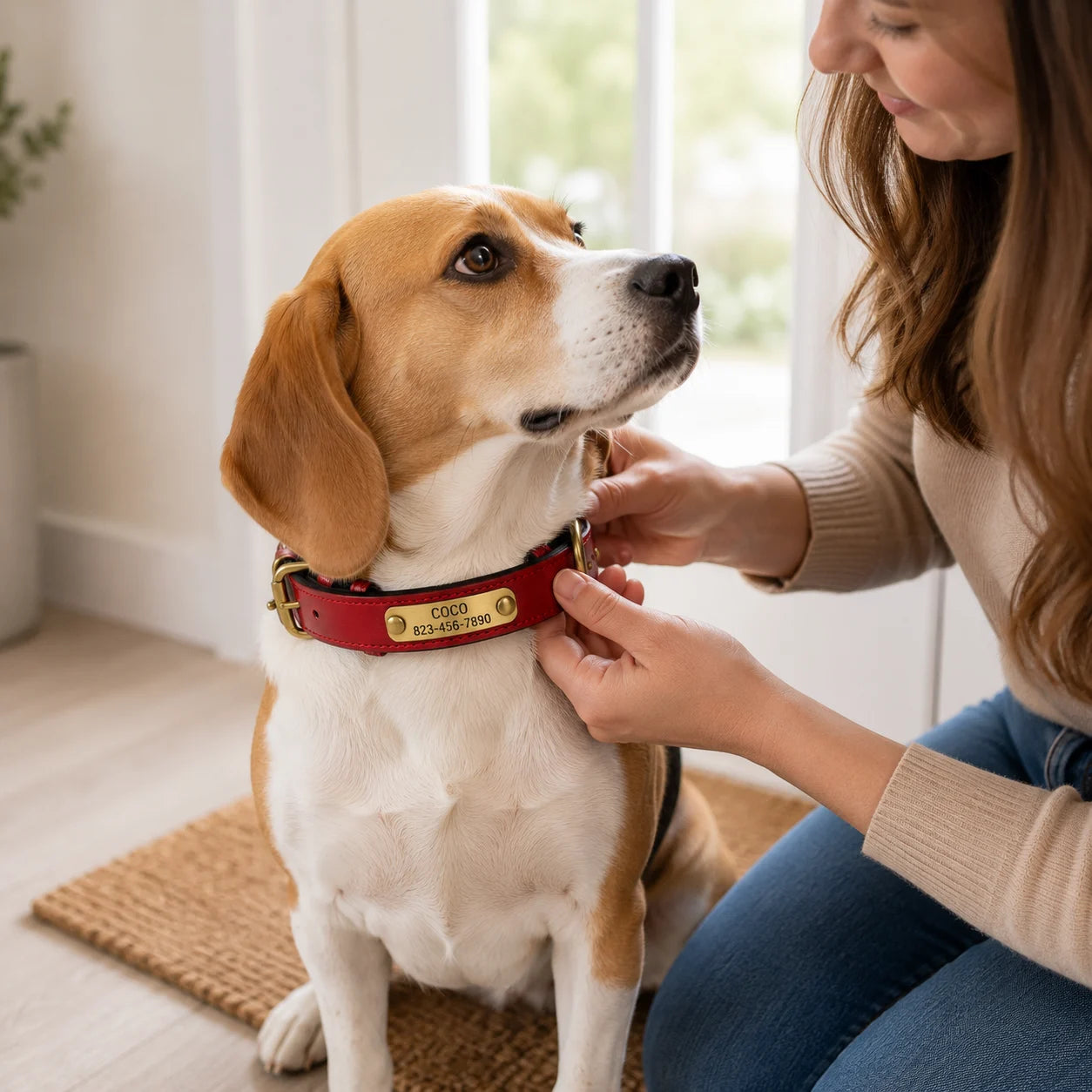 Custom Leather Dog Collar