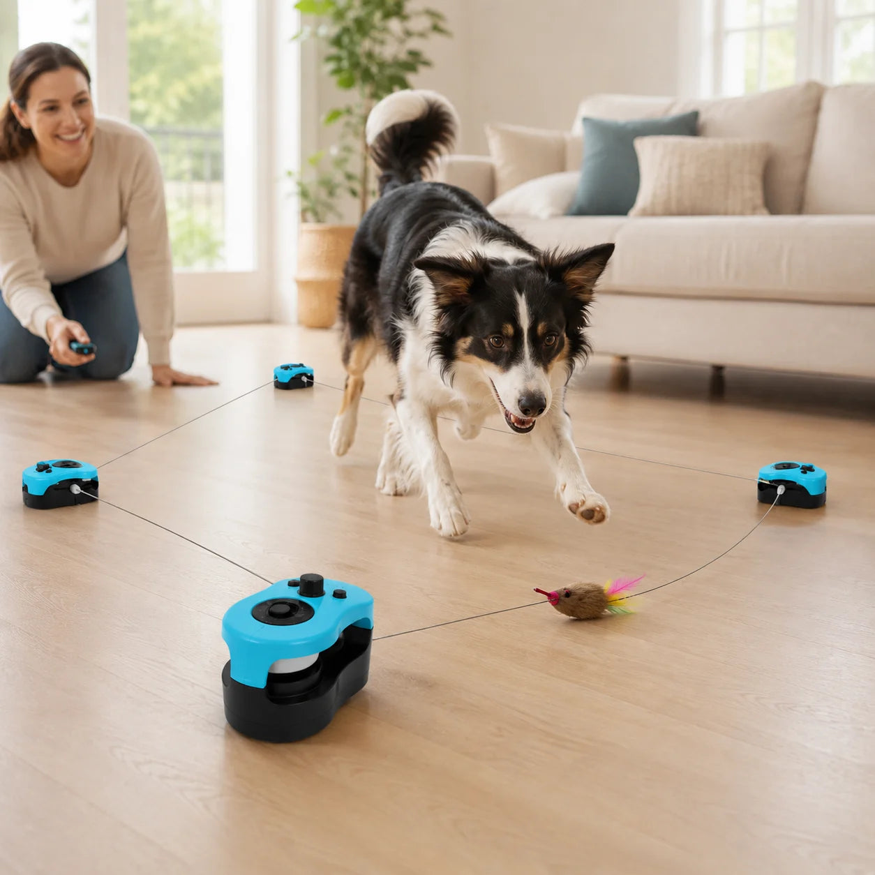 Interactive Chase Dog Toy