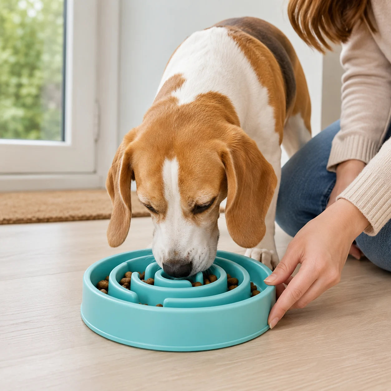 Slow Feeder Dog Bowl