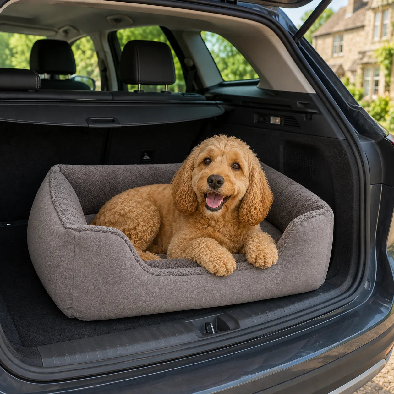 Comfortable Square Dog Bed