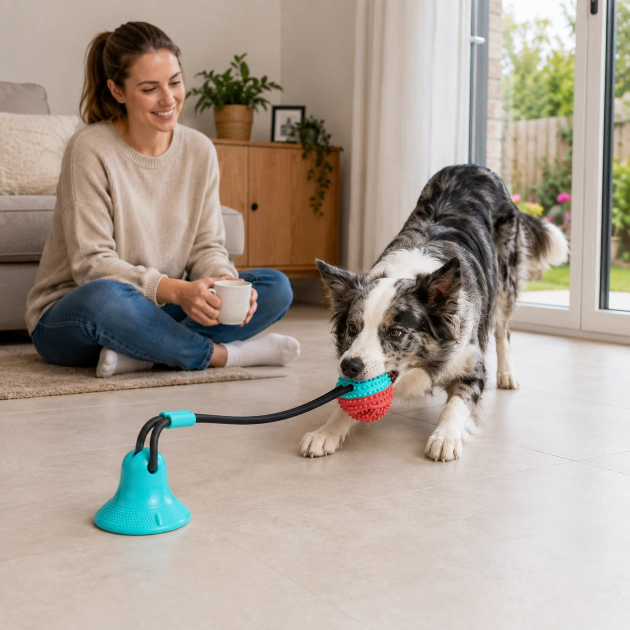 Tug of War Ball Dog Toys