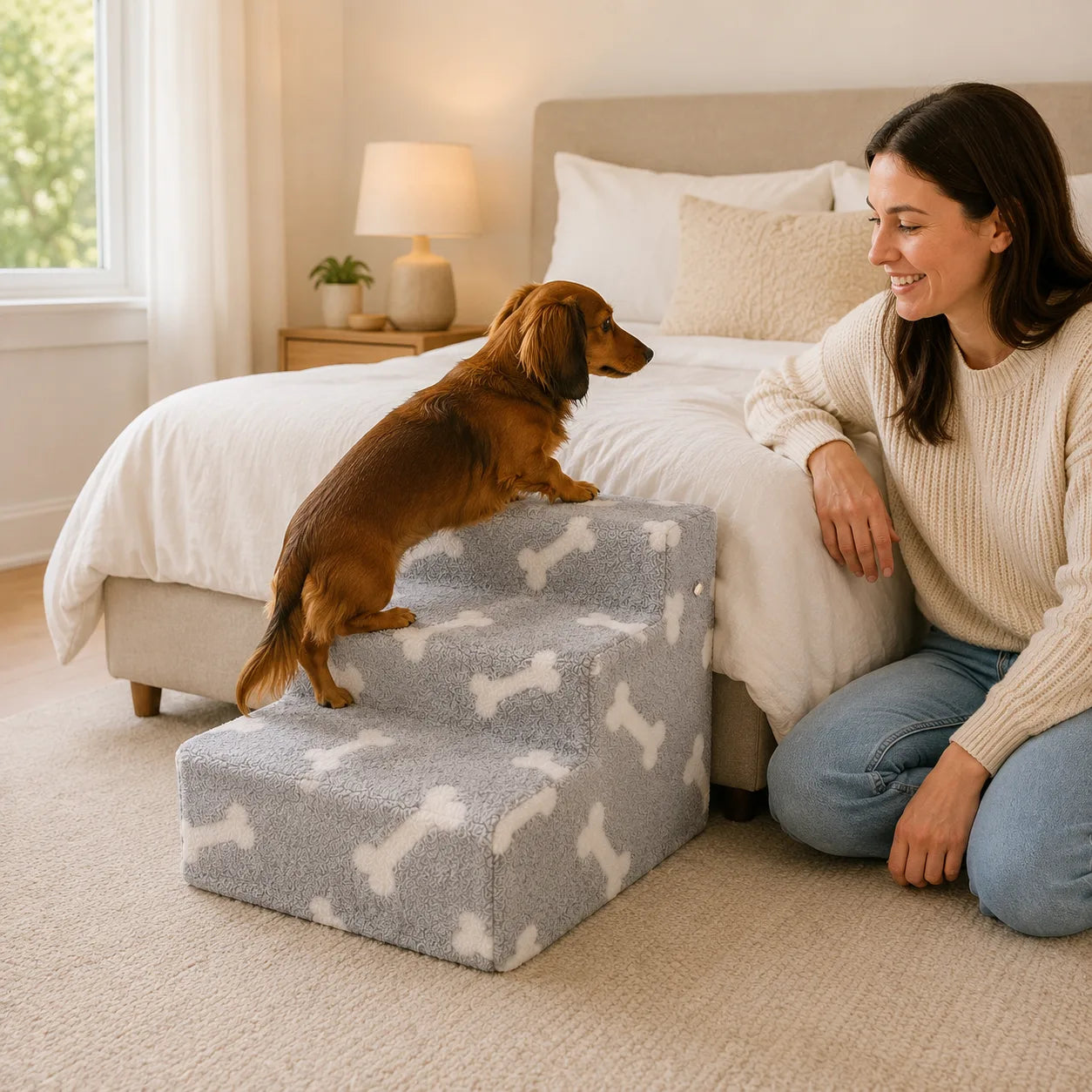 Sofa & Bed Dogs Stairs