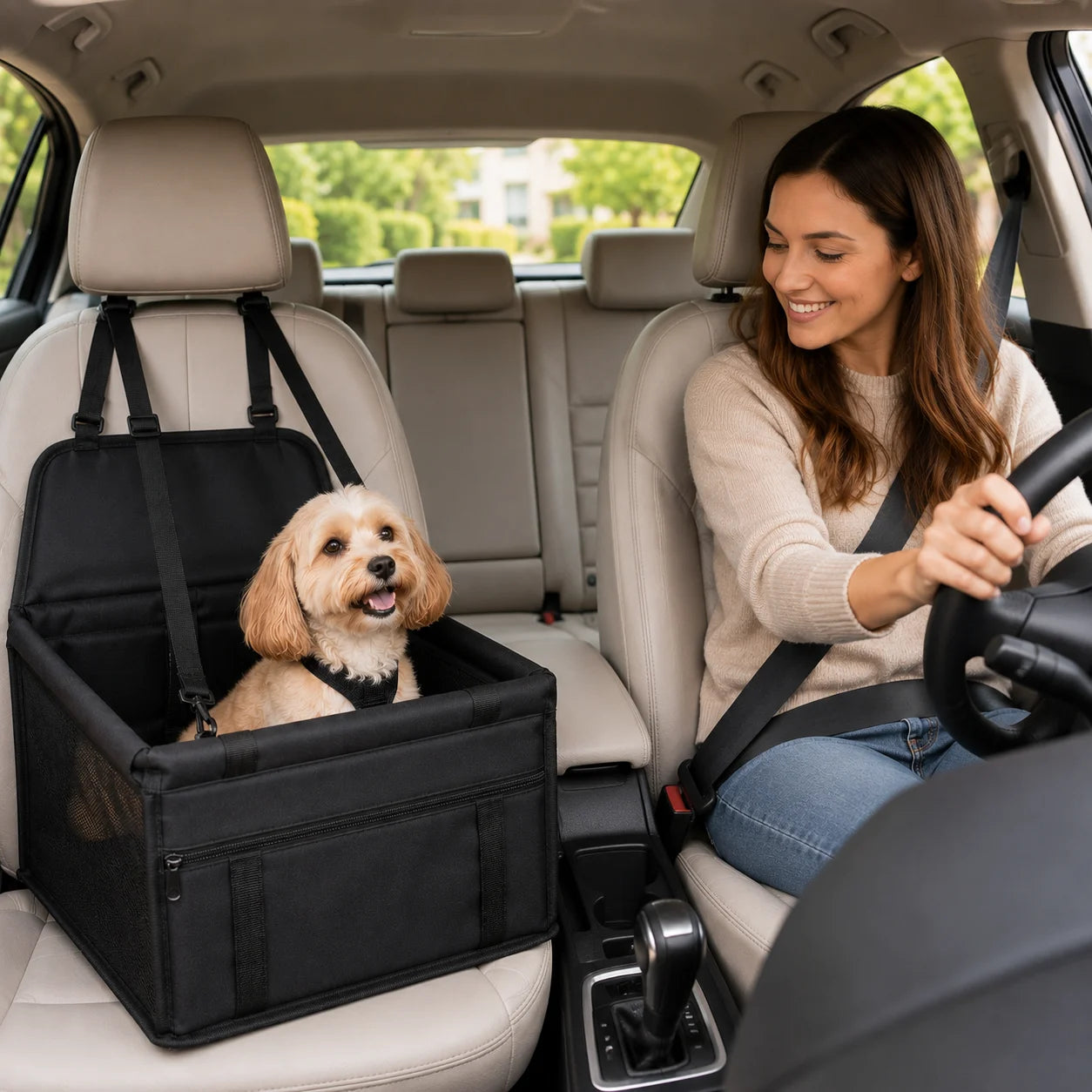 Dog Car Seat Cushion