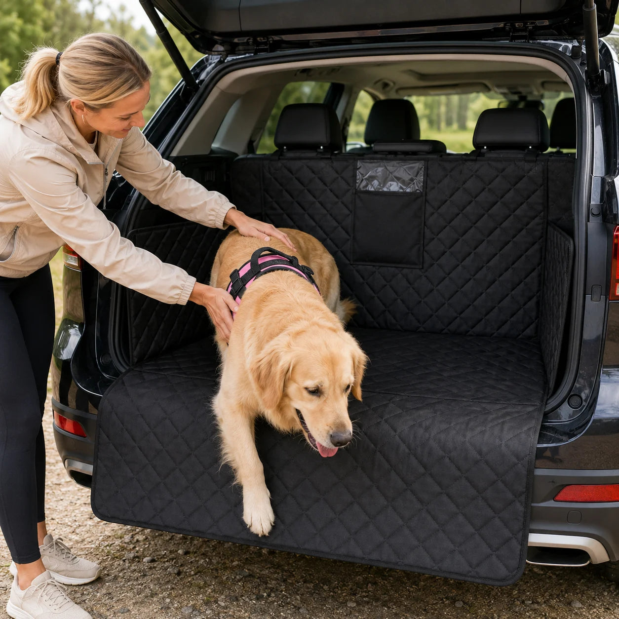 Dog Trunk Car Seat Cover